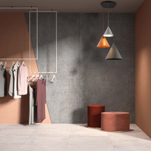 Lampa wisząca nowoczesna skandynawska klosz metalowy stożek multikolor TK Lighting Cono 6633 3x15W E27