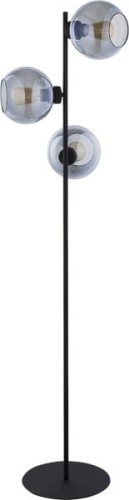 Lampa podłogowa stojąca metalowa kule szklane klosze TK Lighting Cubus Graphite 5239 3x15W E27 grafit czarny