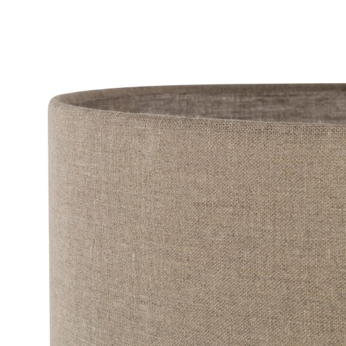 Lampa podłogowa nowoczesna boho loft skandynawska abażur materiałowy juta czarna TK Lighting Earth 16012 1x15W E27