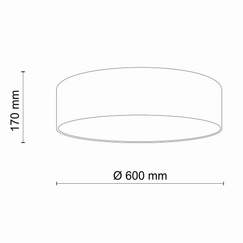 Tk Lighting Earth 4660 plafon lampa sufitowa 4x15W E27 biały zielony