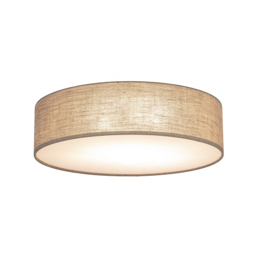 Plafon nowoczesny boho loft skandynawski koło juta biały TK Lighting Earth 10166 4x15W E27