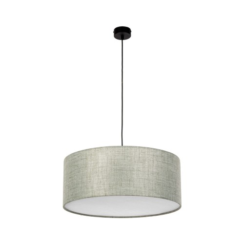 Tk Lighting Earth 4657 lampa wisząca 1x15W E27 czarna zielona