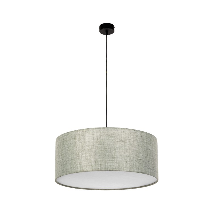 Tk Lighting Earth 4657 lampa wisząca 1x15W E27 czarna zielona