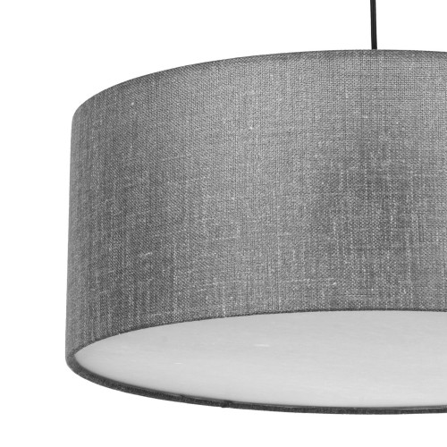 Tk Lighting Earth 4654 lampa wisząca 1x15W E27 czarna szara