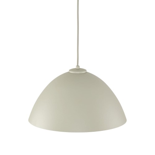 Lampa wisząca klasyczna retro klosz metalowy miska beżowa TK Lighting Faro 5899 1x15W E27