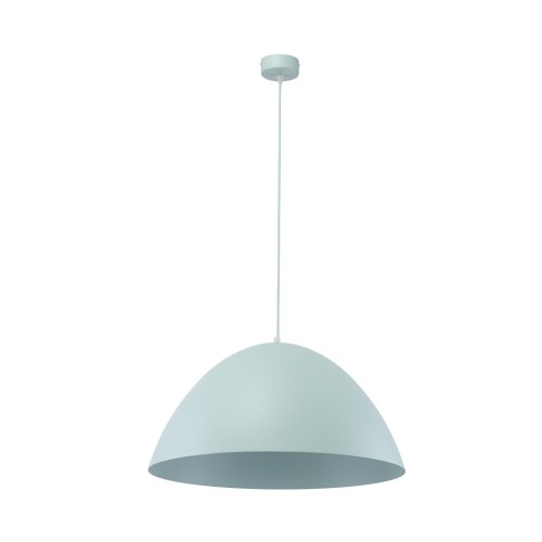 Lampa wisząca klasyczna retro klosz metalowy miska miętowa TK Lighting Faro 974 1x15W E27
