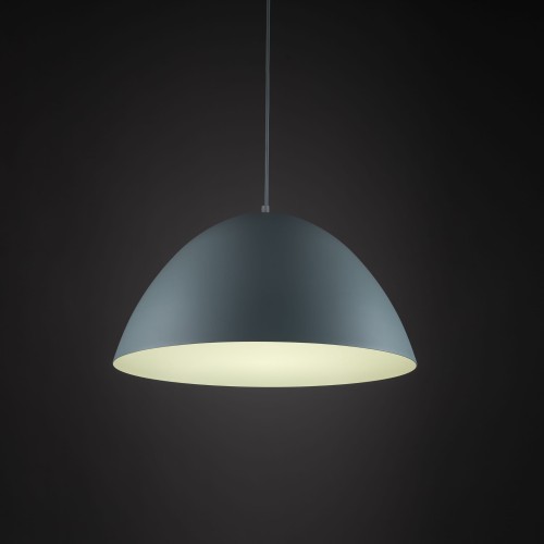Lampa wisząca klasyczna retro klosz metalowy miska miętowa TK Lighting Faro 974 1x15W E27