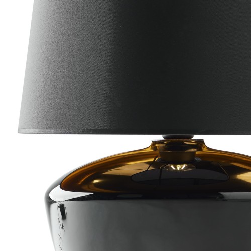 Tk Lighting Fiord 5463 lampa stołowa lampka 1x15W E27 czarna