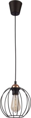 TK Lighting Galaxy 1644 lampa wisząca 1x15W E27 czarna miedziana