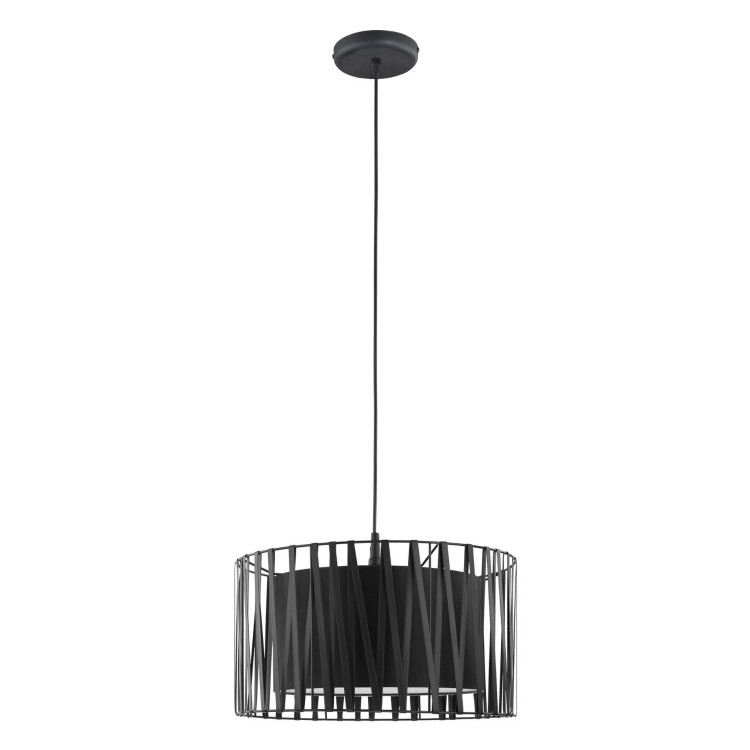 Lampa wisząca TK Lighting Harmony 1x60W E27 czarna 1654