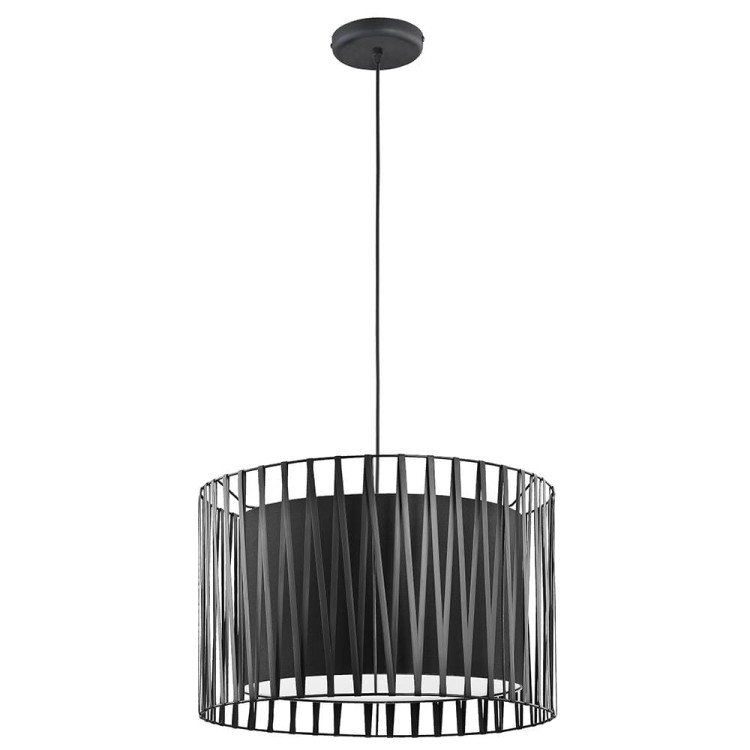 Lampa wisząca TK Lighting Harmony 3x60W E27 czarna 1655