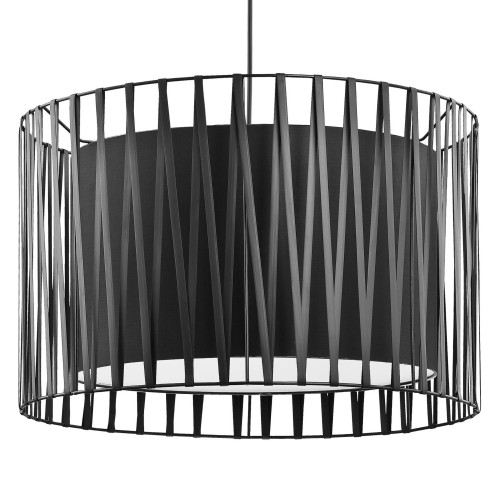 Lampa wisząca TK Lighting Harmony 3x60W E27 czarna 1655