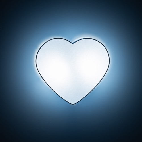 Plafon nowoczesny klasyczny dziecięcy serce niebieski biały TK Lighting Heart 5924 2x15W E27
