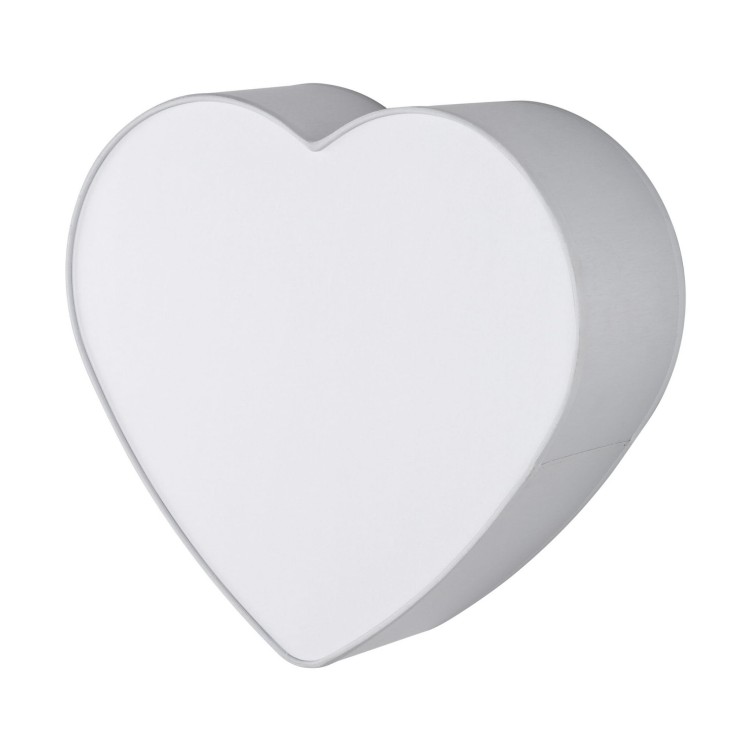 Plafon nowoczesny klasyczny dziecięcy serce szary biały TK Lighting Heart 5923 2x15W E27