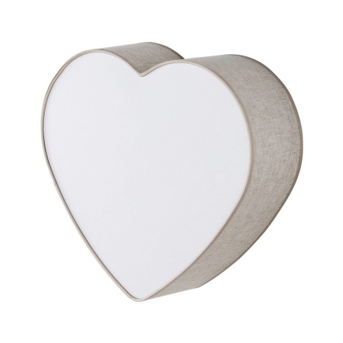 Plafon nowoczesny klasyczny dziecięcy serce beżowy biały TK Lighting Heart 757 2x15W E27