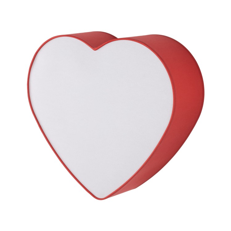 Plafon nowoczesny serce czerwony biały TK Lighting Heart 10777 2x15W E27