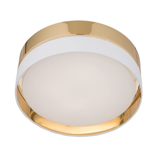 Tk Lighting Hilton 4772 plafon lampa sufitowa 3x15W E27 biały złoty