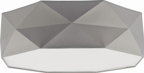 TK Lighting Kantoor 1566 Plafon lampa sufitowa 4x60W E27 szary 1566