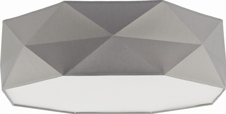 TK Lighting Kantoor 1566 Plafon lampa sufitowa 4x60W E27 szary 1566