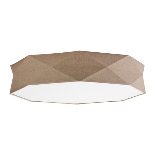 Tk Lighting Kantoor 6196 plafon lampa sufitowa 6x15W E27 biały szary