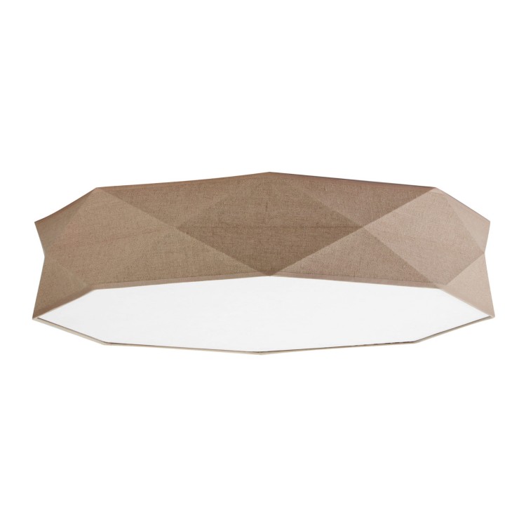 Tk Lighting Kantoor 6196 plafon lampa sufitowa 6x15W E27 biały szary