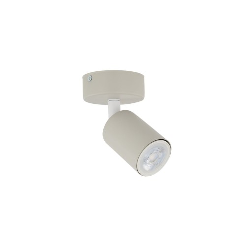Spot nowoczesny skandynawski loft metalowy reflektor beżowy TK Lighting Livia 10222 1x10W GU10