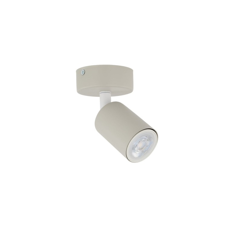 Spot nowoczesny skandynawski loft metalowy reflektor beżowy TK Lighting Livia 10222 1x10W GU10