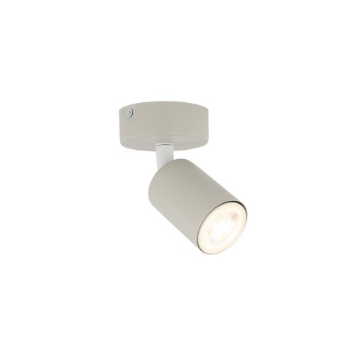 Spot nowoczesny skandynawski loft metalowy reflektor beżowy TK Lighting Livia 10222 1x10W GU10