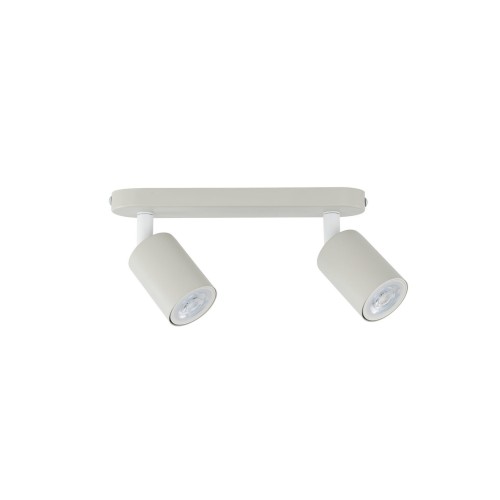Plafon nowoczesny skandynawski loft metalowy reflektory beżowy TK Lighting Livia 10239 2x10W GU10