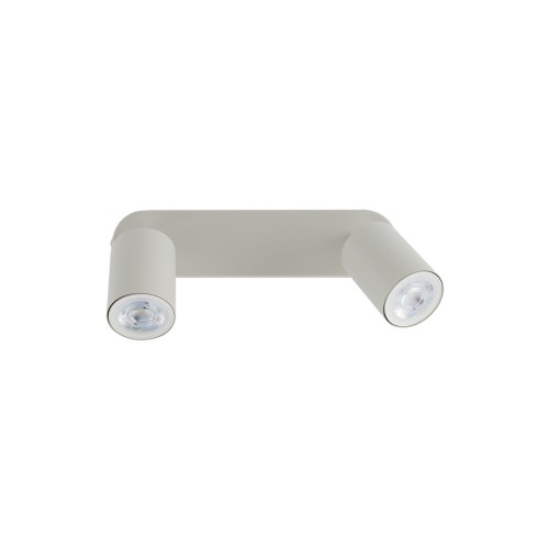 Plafon nowoczesny skandynawski loft metalowy reflektory beżowy TK Lighting Livia 10239 2x10W GU10