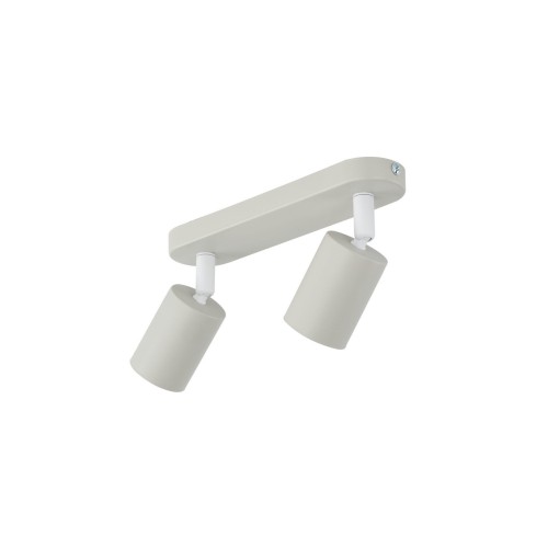 Plafon nowoczesny skandynawski loft metalowy reflektory beżowy TK Lighting Livia 10239 2x10W GU10