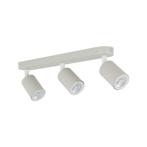 Plafon nowoczesny skandynawski loft metalowy reflektory beżowy TK Lighting Livia 10240 3x10W GU10