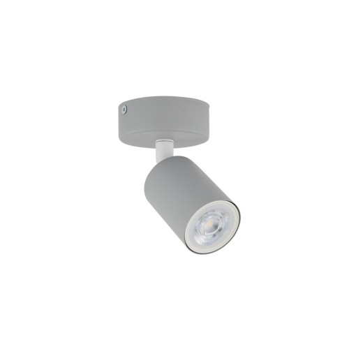 Spot nowoczesny skandynawski loft metalowy reflektor szary TK Lighting Livia 10223 1x10W GU10