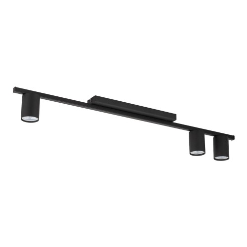 Tk Lighting Logan 4565 plafon lampa sufitowa 3x10W GU10 czarny