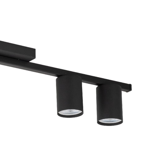 Tk Lighting Logan 4565 plafon lampa sufitowa 3x10W GU10 czarny