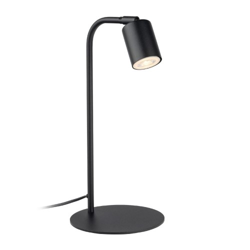 Tk Lighting Logan 5414 lampa stołowa lampka 1x10W GU10 czarna