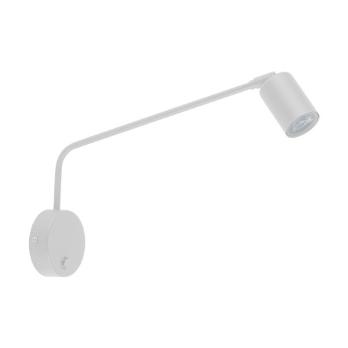 Tk Lighting Logan 4744 kinkiet lampa ścienna na wysięgniku 1x10W GU10 biały