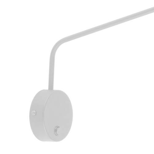 Tk Lighting Logan 4744 kinkiet lampa ścienna na wysięgniku 1x10W GU10 biały