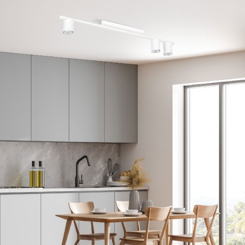 Tk Lighting Logan 4570 plafon lampa sufitowa 3x10W GU10 biały