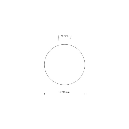 Kinkiet nowoczesny rustykalny loft koło beżowy TK Lighting Luna 5910 2x6W G9