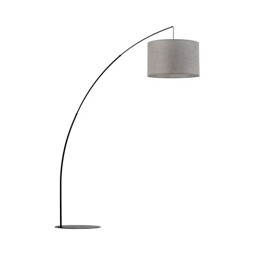 Tk Lighting Moby 5487 lampa stojąca podłogowa 1x15W E27 czarna szara