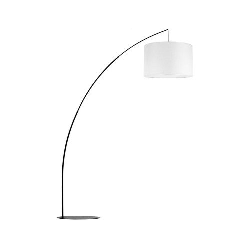 Tk Lighting Moby 3060 lampa stojąca podłogowa 1x15W E27 biała czarna