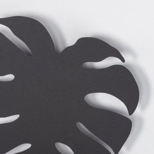 Kinkiet ścienny do salonu sypialni metalowy liść czarny TK Lighting Monstera 5916 4x6W G9
