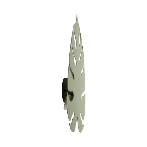 Kinkiet ścienny do salonu sypialni metalowy liść zielony TK Lighting Monstera 6435 4x6W G9