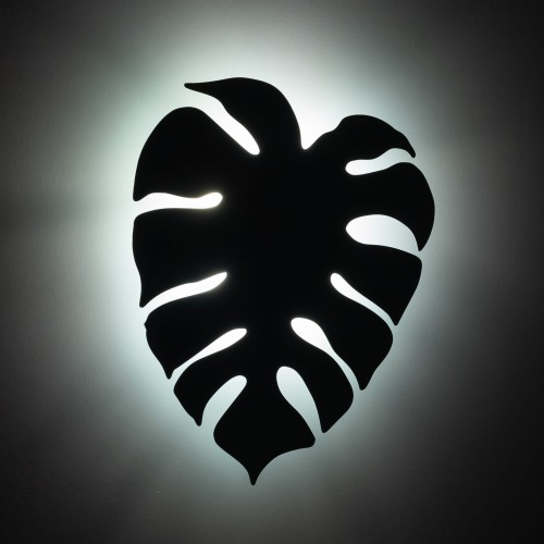 Kinkiet ścienny do salonu sypialni metalowy liść miętowy TK Lighting Monstera 5913 4x6W G9