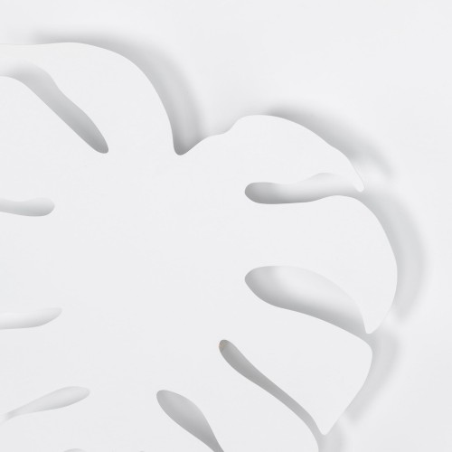 Kinkiet ścienny do salonu sypialni metalowy liść biały TK Lighting Monstera 5915 4x6W G9