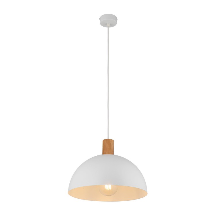 Tk Lighting Oslo 4851 lampa wisząca 1x15W E27 biała