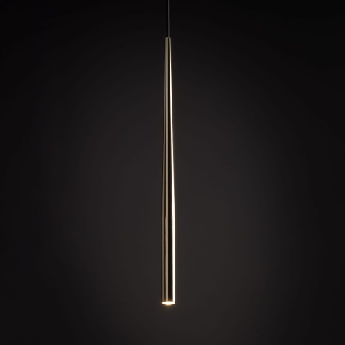 Lampa wisząca nowoczesna elegancka glamour sopel patyk rurka czarna złota TK Lighting Piano 10116 1x8W G9