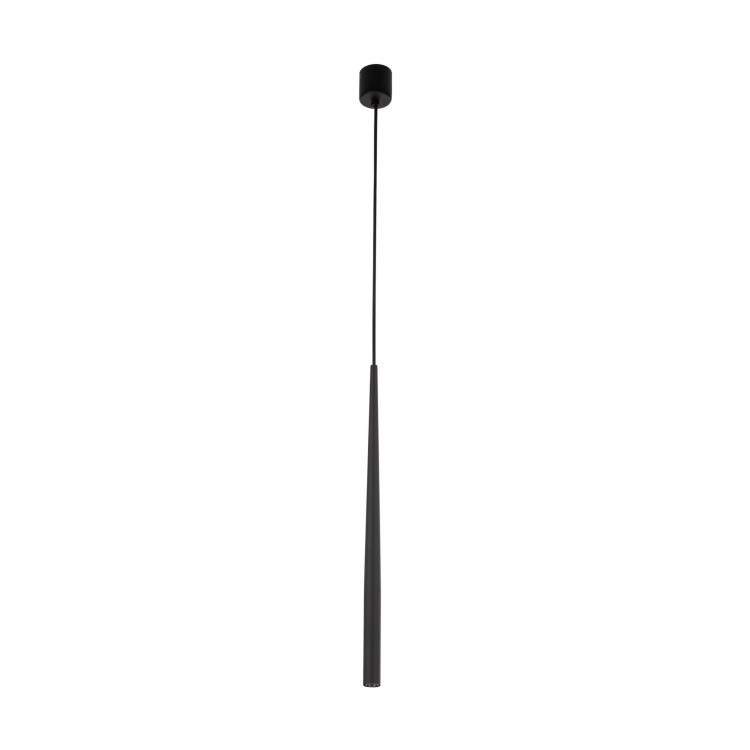 Lampa wisząca nowoczesna patyk rurka sopel TK Lighting Piano 10112 1x8W G9 czarna