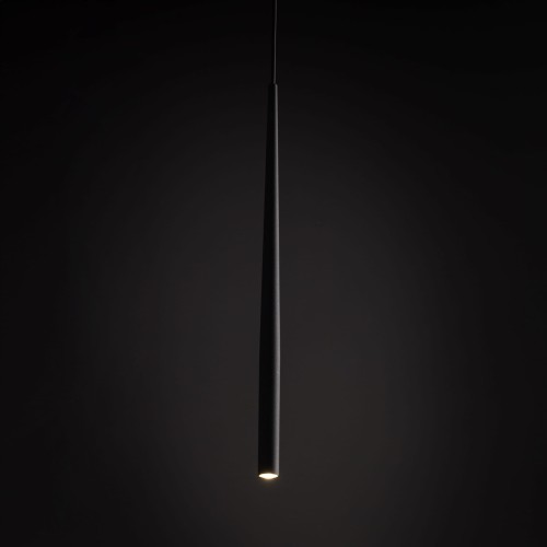 Lampa wisząca nowoczesna patyk rurka sopel TK Lighting Piano 10112 1x8W G9 czarna